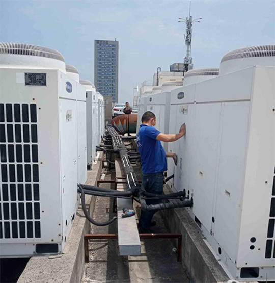 达州中央空调制热和不制冷系统维修方法